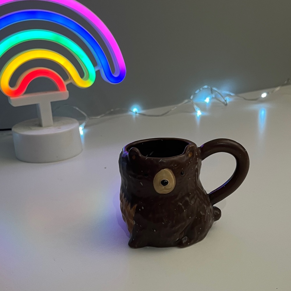 Indigo Earthy Brown Ceramic Cup